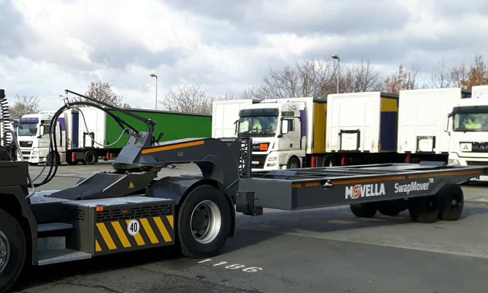 Movella Applications for Logistic Terminals: SwapMover