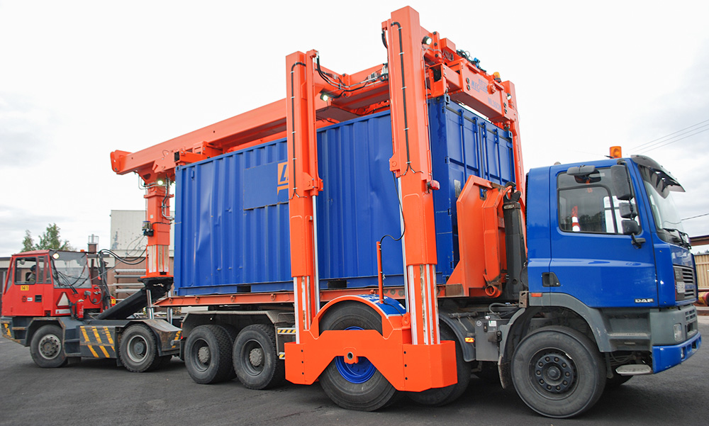 Movella Container Mover in action